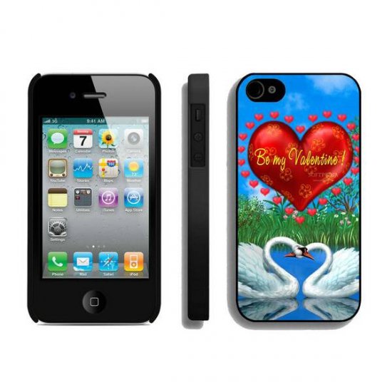 Valentine Swan iPhone 4 4S Cases BUM | Women - Click Image to Close